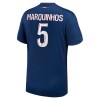 Maillot de Foot Paris Saint-Germain Marquinhos 5 Domicile 2024-25